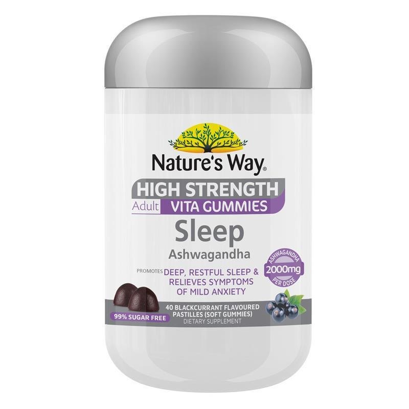 Nature's Way 成人无糖高效助眠软糖 40粒