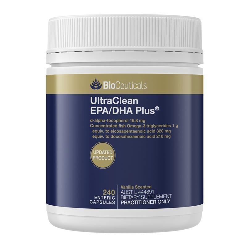 BioCeuticals UltraClean 高纯鱼油 EPA/DHA Plus 240粒