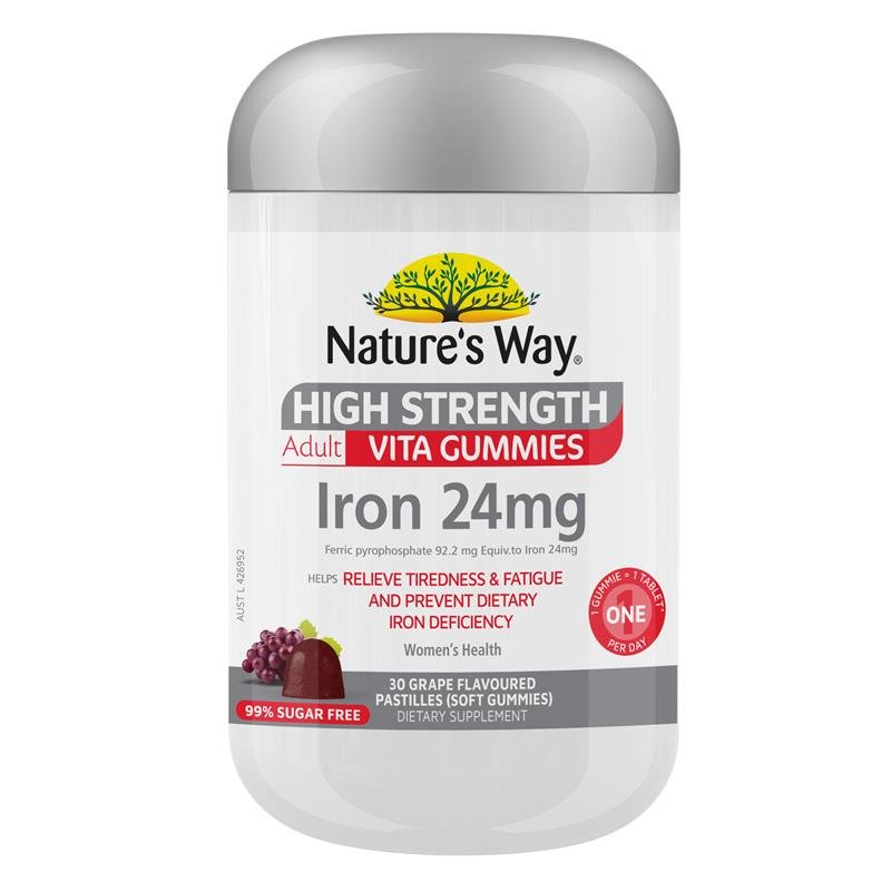 Nature's Way 高浓度铁 软糖 30粒