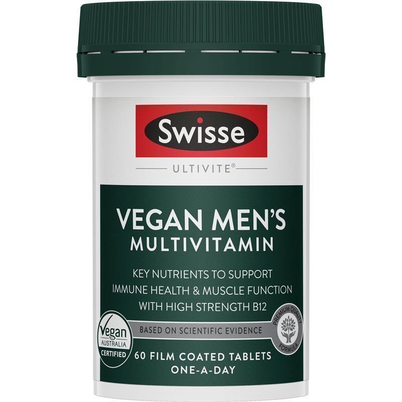 Swisse 男士纯素复合维生素 60片
