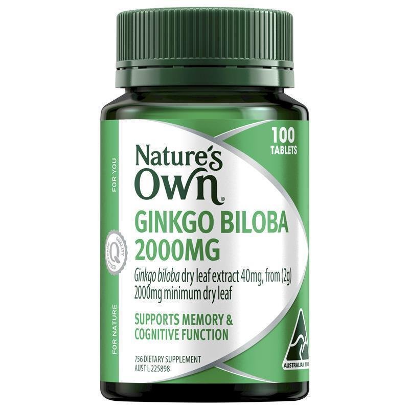 Nature's Own 银杏 2000mg 100片