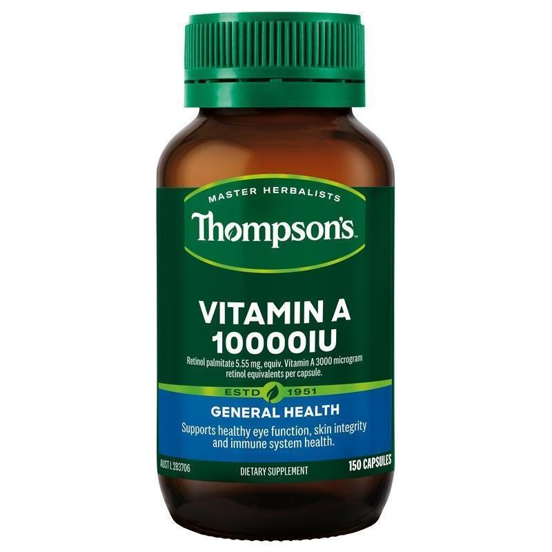 Thompson's 维生素A 10000IU 150粒