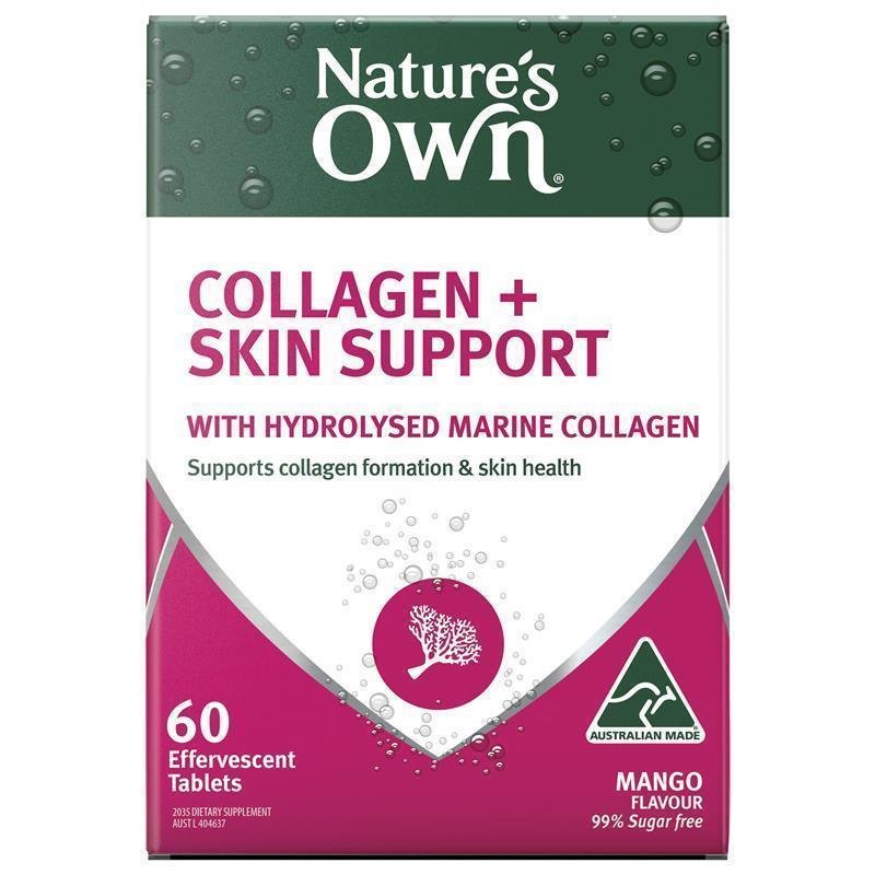 Nature's Own 胶原蛋白+护肤泡腾片 60片