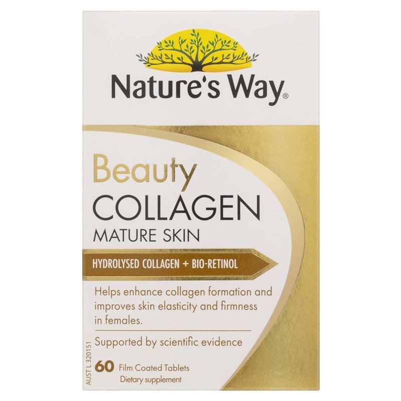 Nature's Way 美容胶原蛋白 熟龄肌 60片