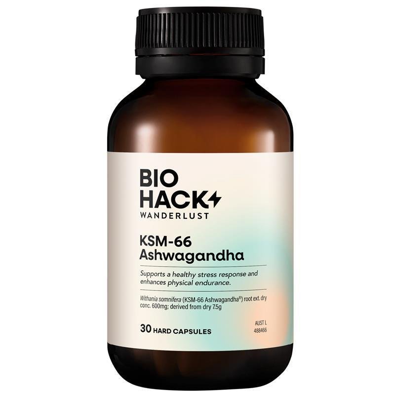 BioHack Wanderlust KSM-66南非醉茄 30粒