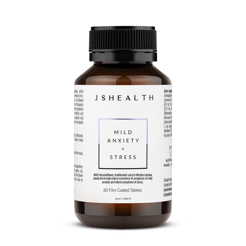 JSHealth 焦虑+压力舒缓配方 60片