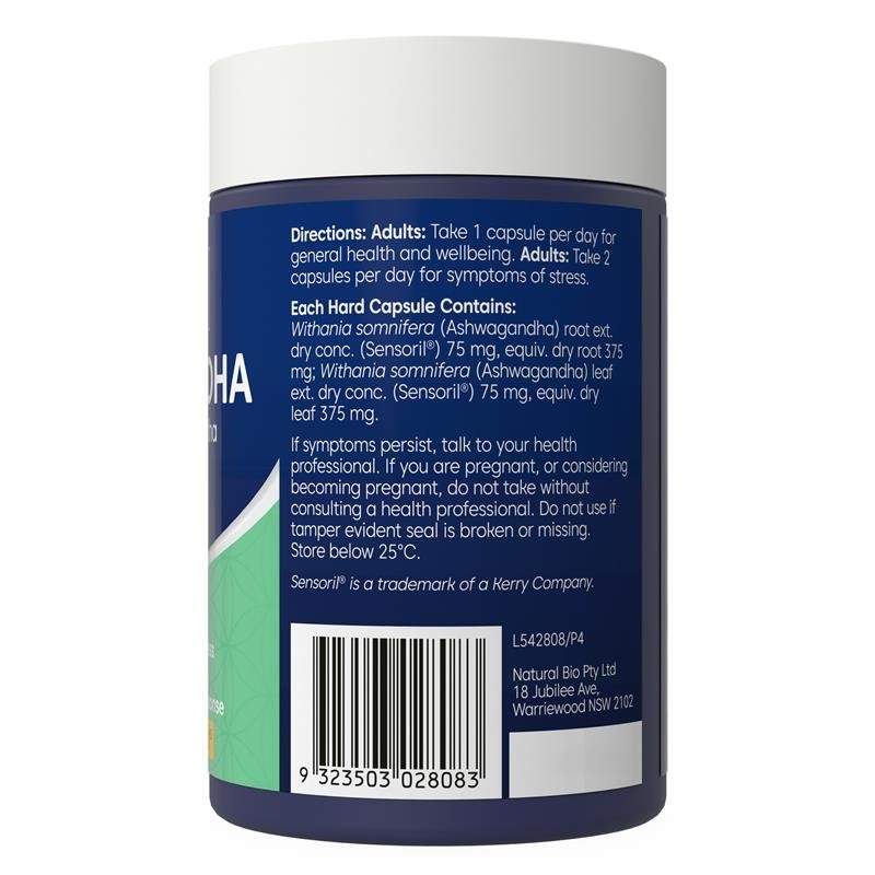 Bioglan 南非醉茄 120粒纯素胶囊