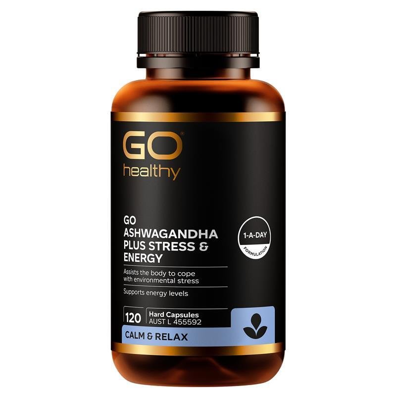 GO Healthy 南非醉茄+ 压力与精力 120粒