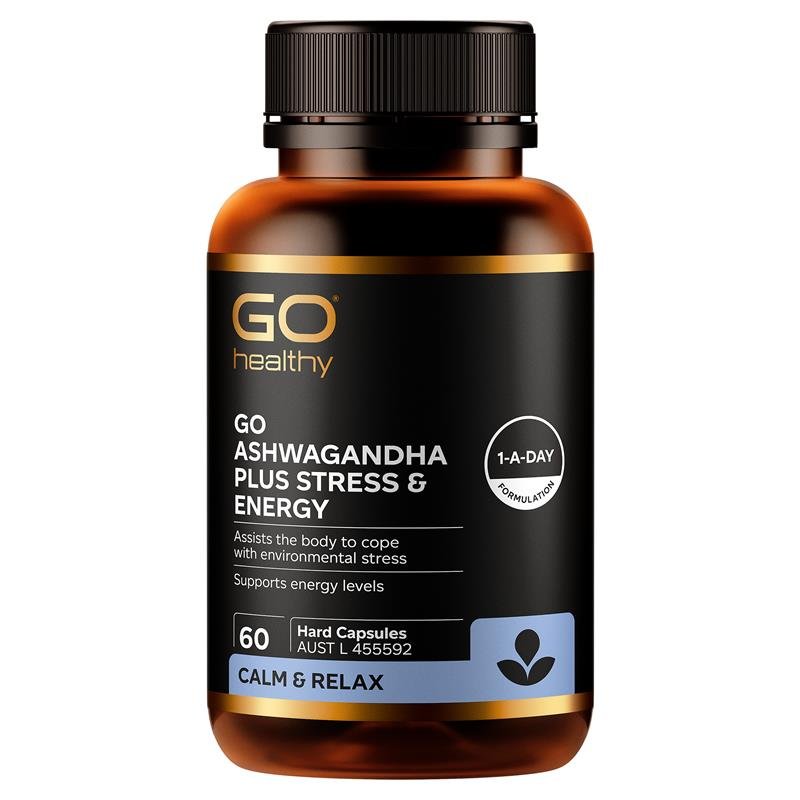 GO Healthy 南非醉茄复方 抗压精力 60粒