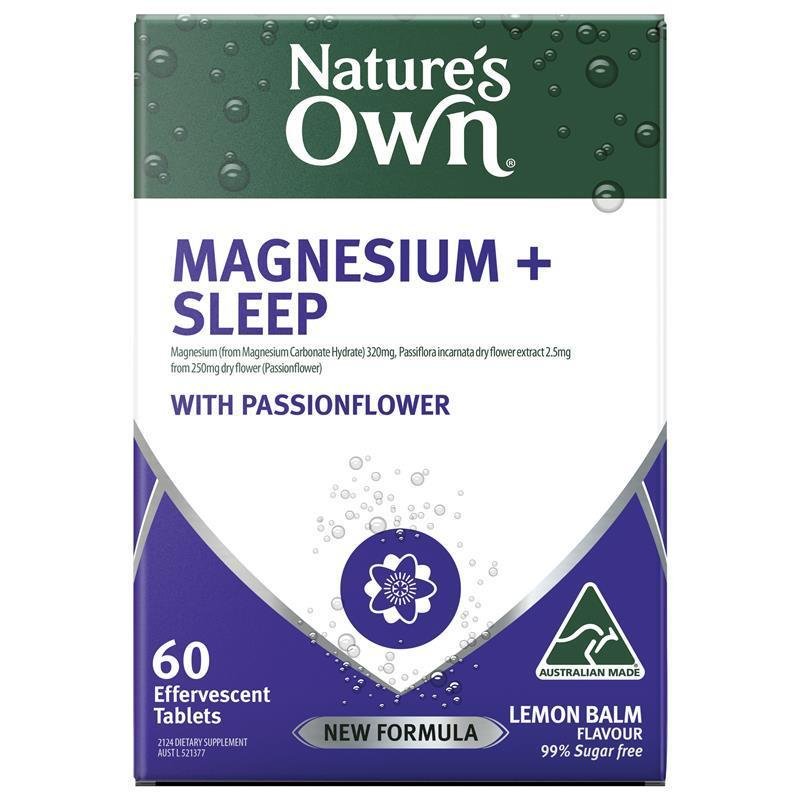 Nature's Own 镁+睡眠 泡腾片 60片