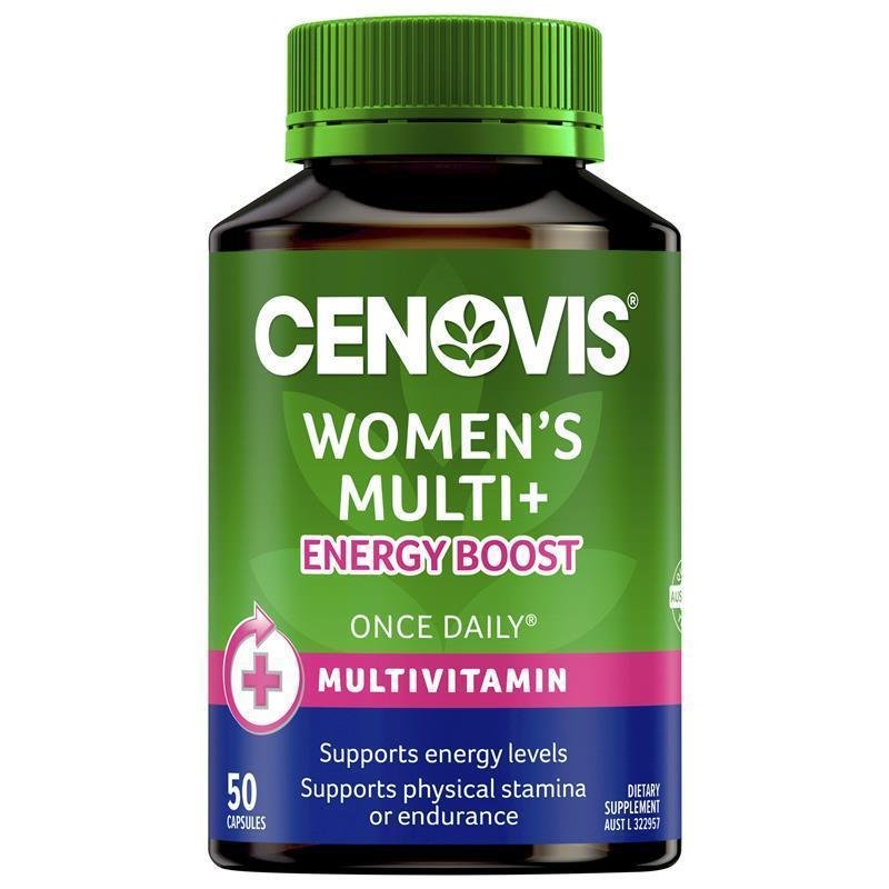 Cenovis 女性每日复合维生素+活力 50粒