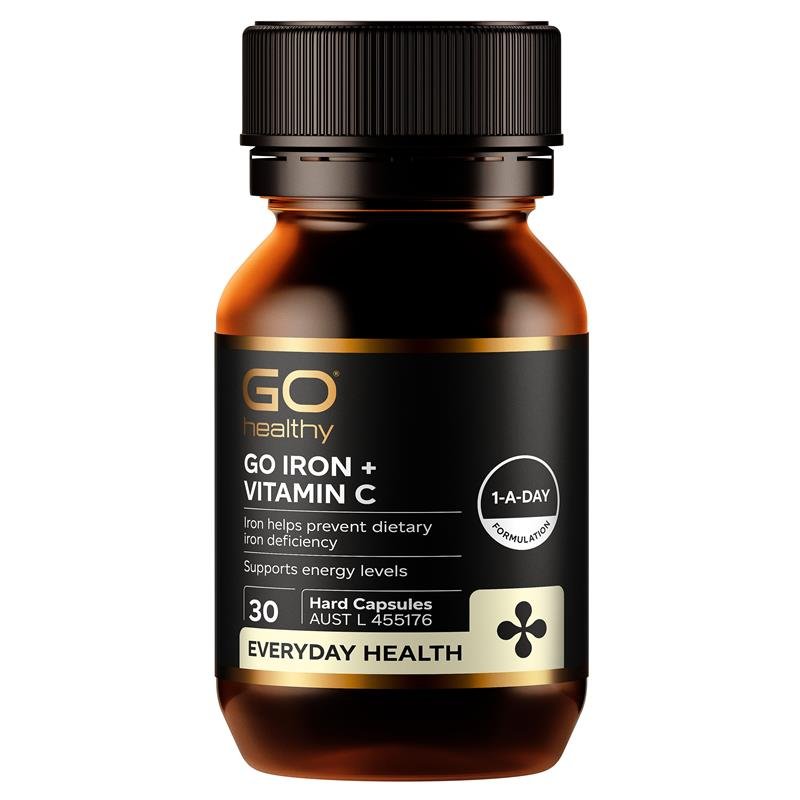 GO Healthy 铁+维生素C 30粒