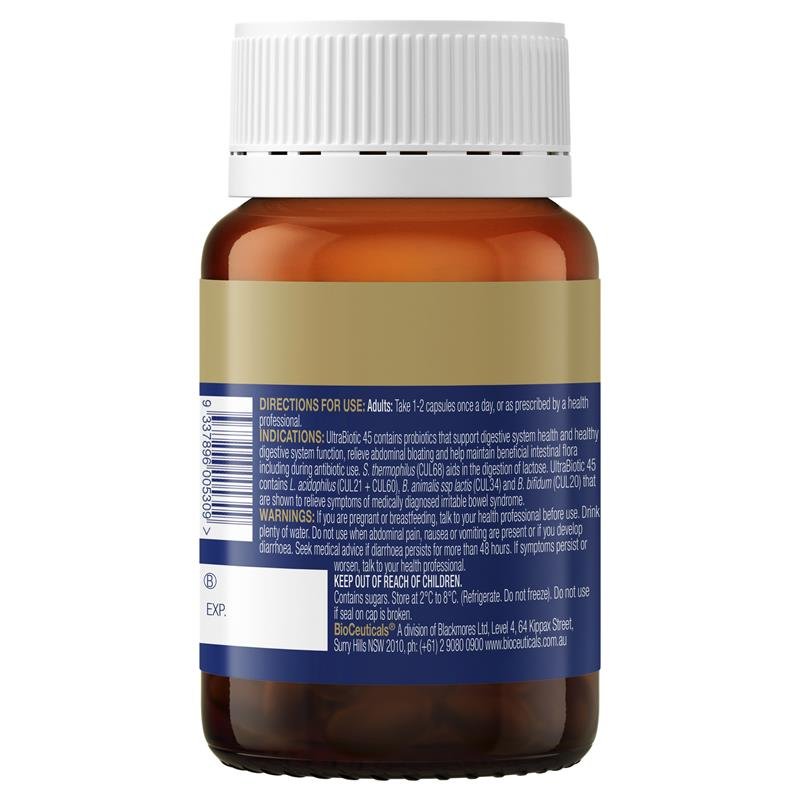 BioCeuticals UltraBiotic 45 益生菌 30粒