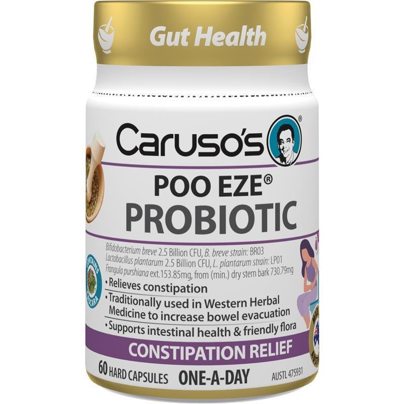 Caruso's Poo Eze 通便益生菌 60粒