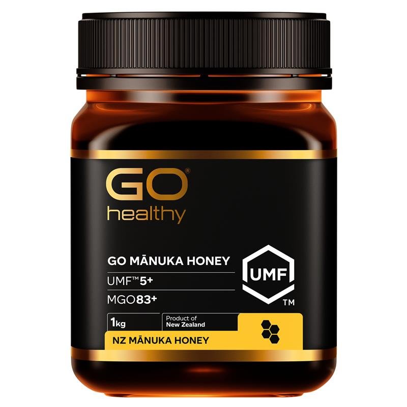 GO Healthy 麦卢卡蜂蜜 UMF 5+ (MGO 80+) 1kg