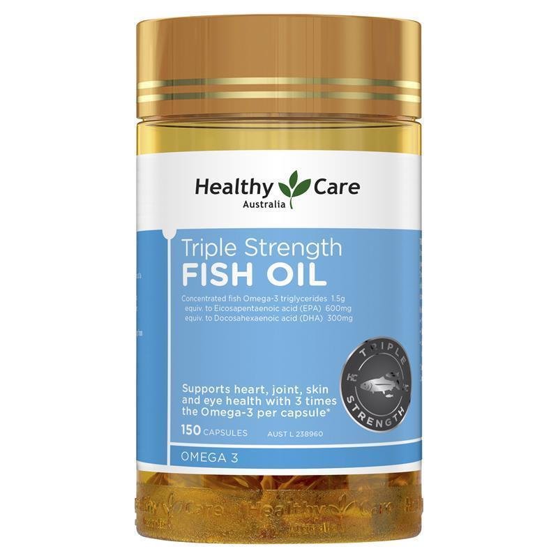 Healthy Care 三倍浓缩鱼油 150粒
