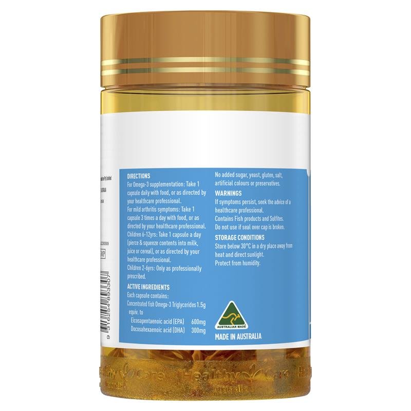 Healthy Care 三倍浓缩鱼油 150粒