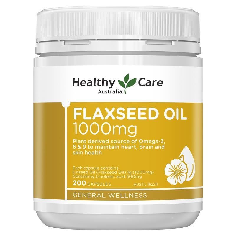 Healthy Care 亚麻籽油 1000mg 200粒