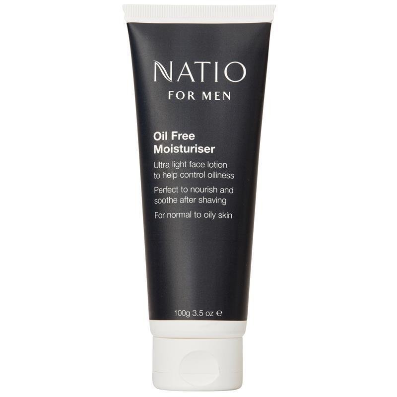 Natio 男士无油面部保湿霜 100g
