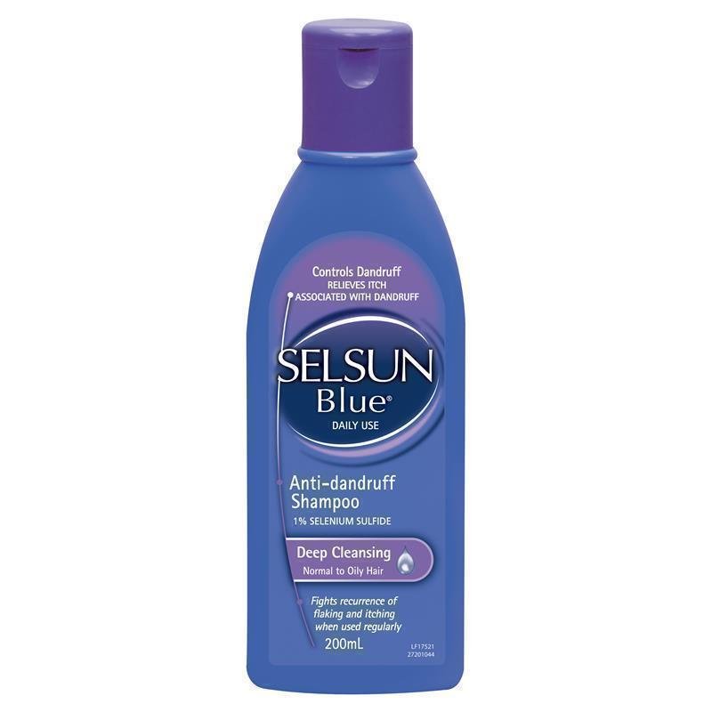 Selsun Blue Anti Dandruff Shampoo Deep Cleansing 200mL