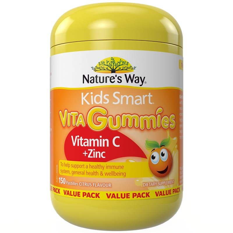 Nature's Way 儿童维生素C+锌软糖 150粒(特惠装)