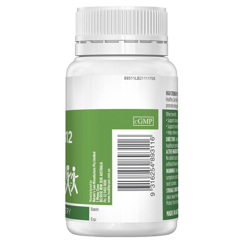 Healthy Care 维生素B12 1000mcg 60片