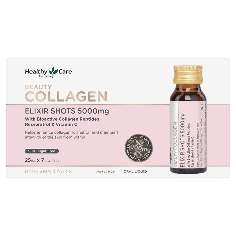 Healthy Care 美颜胶原蛋白饮 5000mg 25ml×7瓶