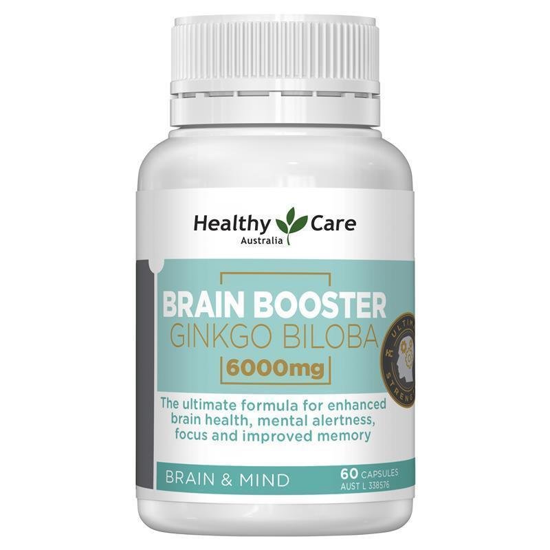 Healthy Care 健脑银杏叶 6000mg 60粒