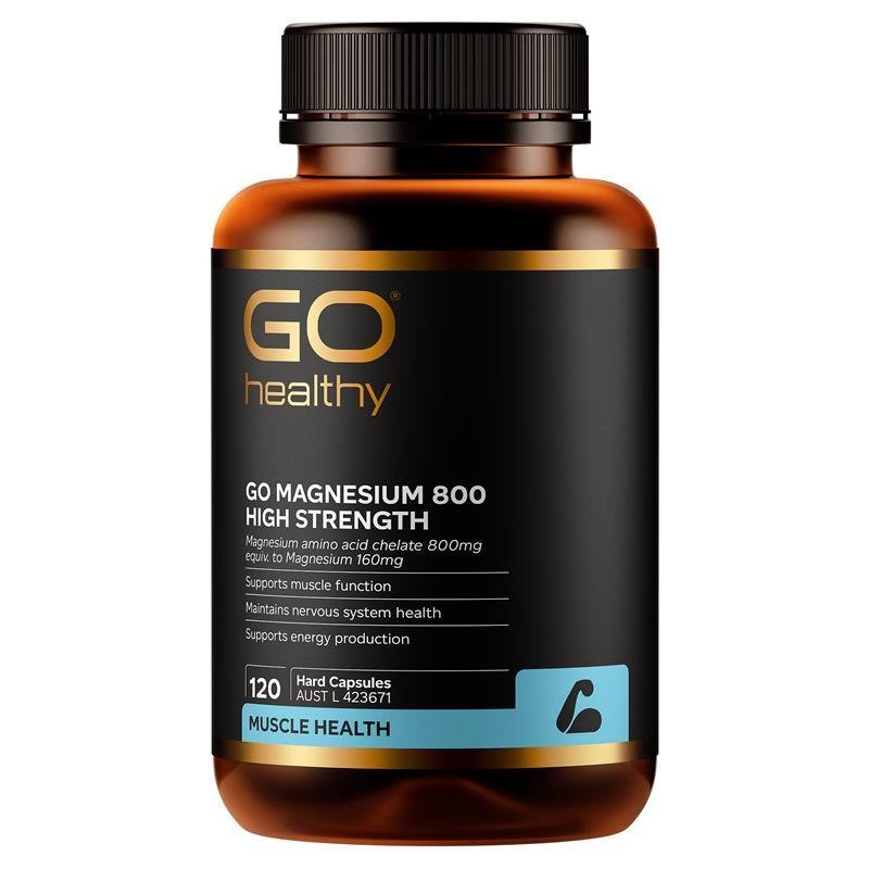 GO Healthy 镁800 120粒