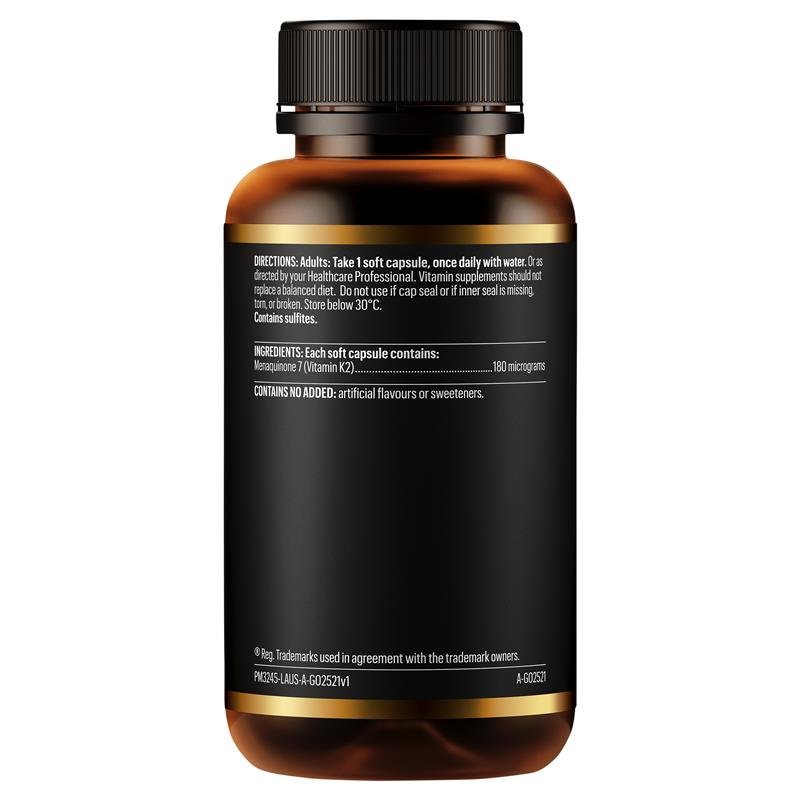 Go Healthy K2 180mcg 强效护骨 60粒