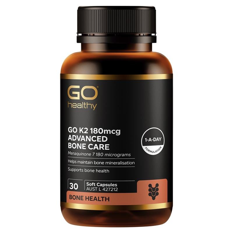 Go Healthy K2 180mcg 强效护骨 30粒