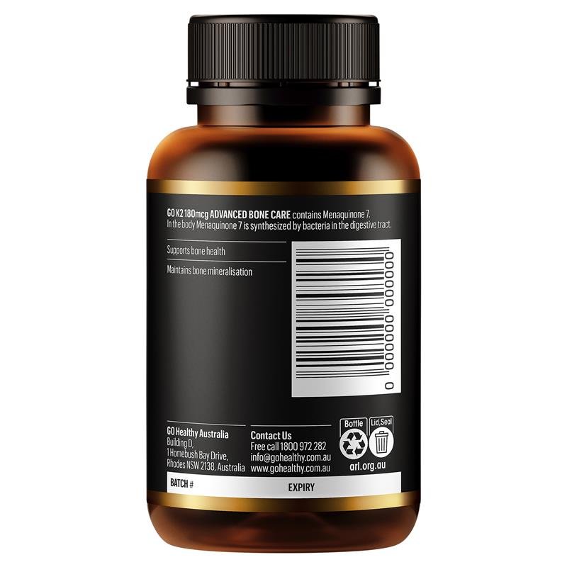 Go Healthy K2 180mcg 强效护骨 30粒
