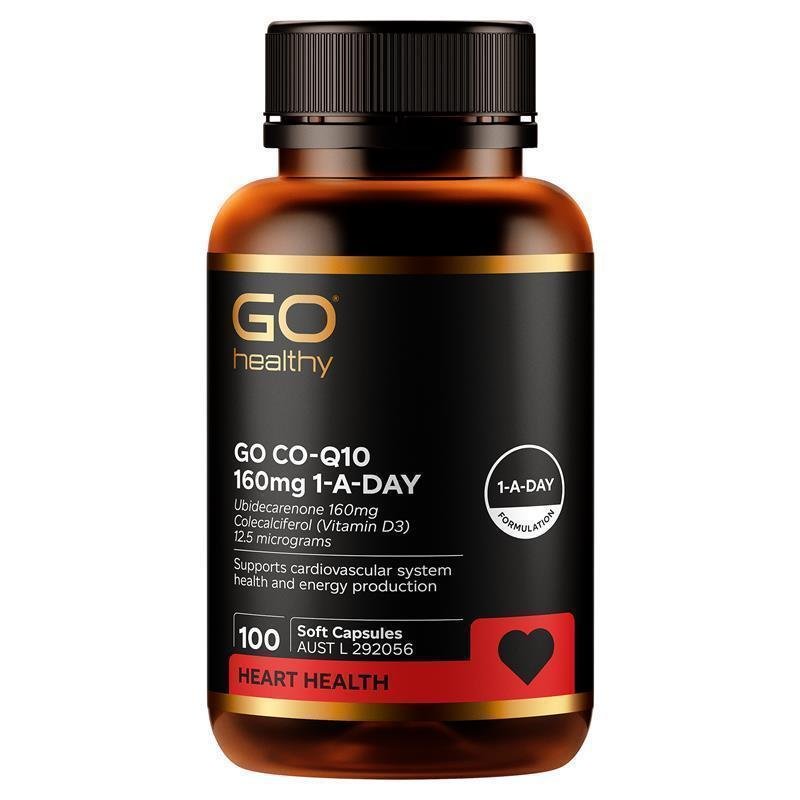 GO Healthy 辅酶Q10 160mg 100粒