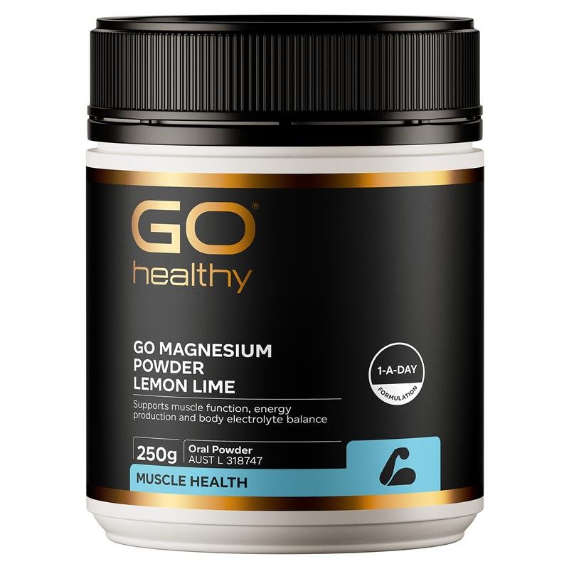 GO Healthy 镁元素粉(柠檬青柠味) 250g