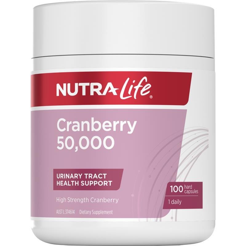 Nutra-Life 蔓越莓 Cranberry 50000 100粒