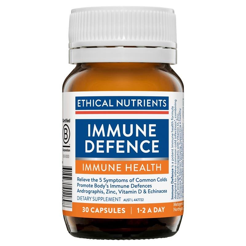 Ethical Nutrients 免疫防护 Immune Defence 30粒