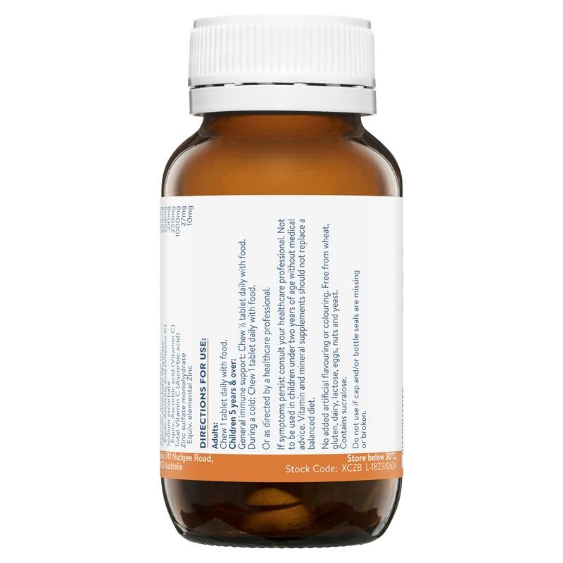 Ethical Nutrients 加强维C锌咀嚼片 浆果味 50片
