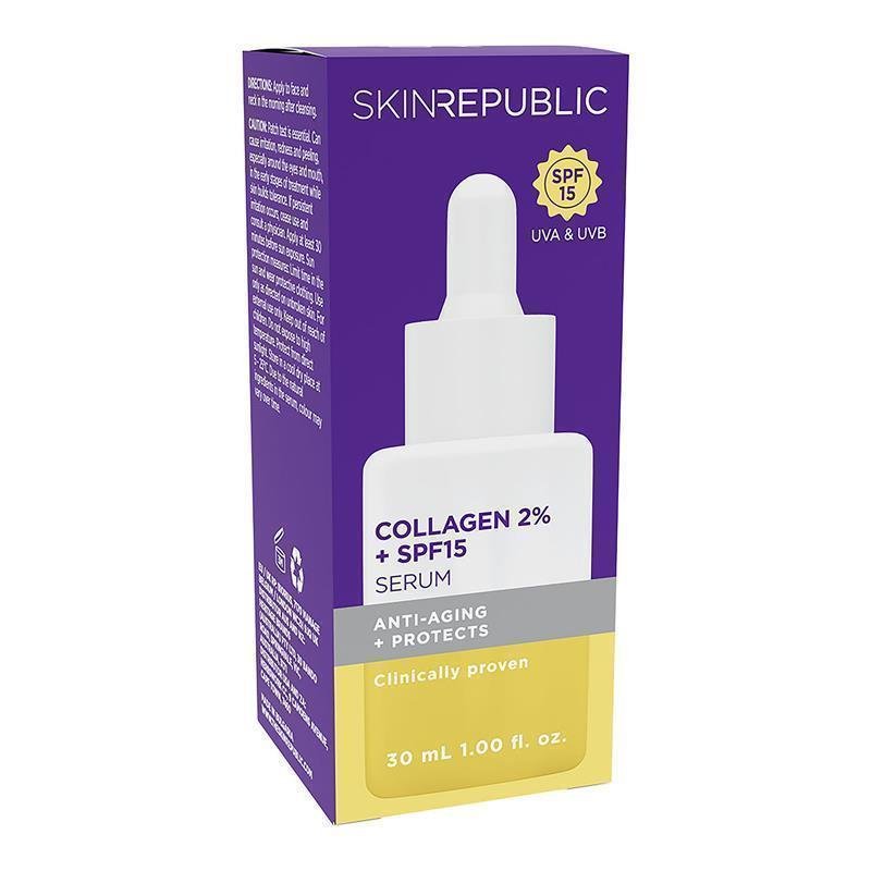 Skin Republic 胶原蛋白2% + 防晒精华 30ml