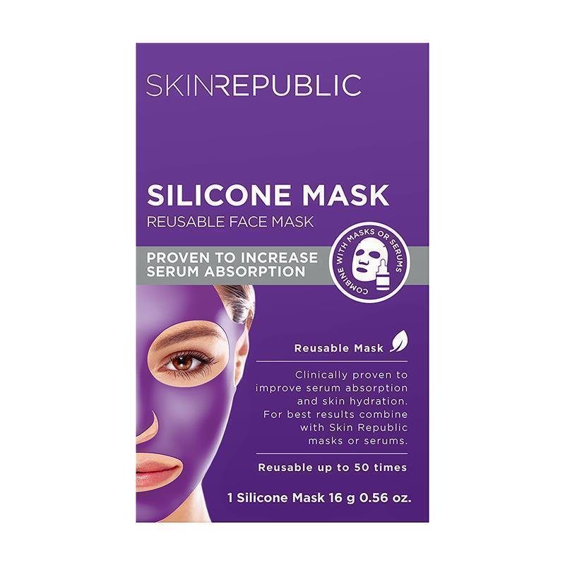 Skin Republic 可重复使用硅胶面罩