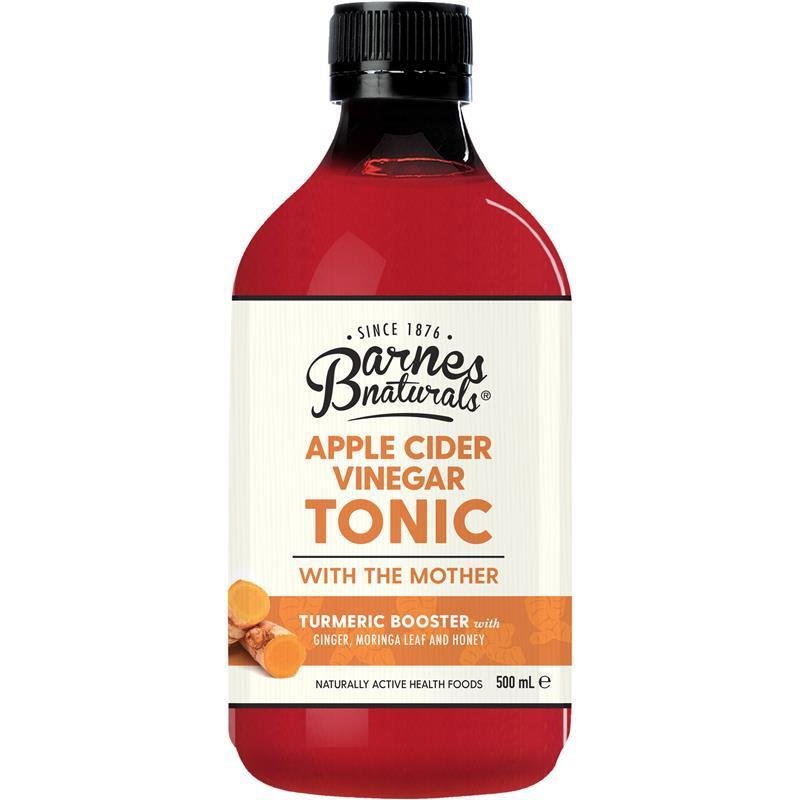 Barnes Naturals 苹果醋姜黄滋补饮(含醋母)500ml