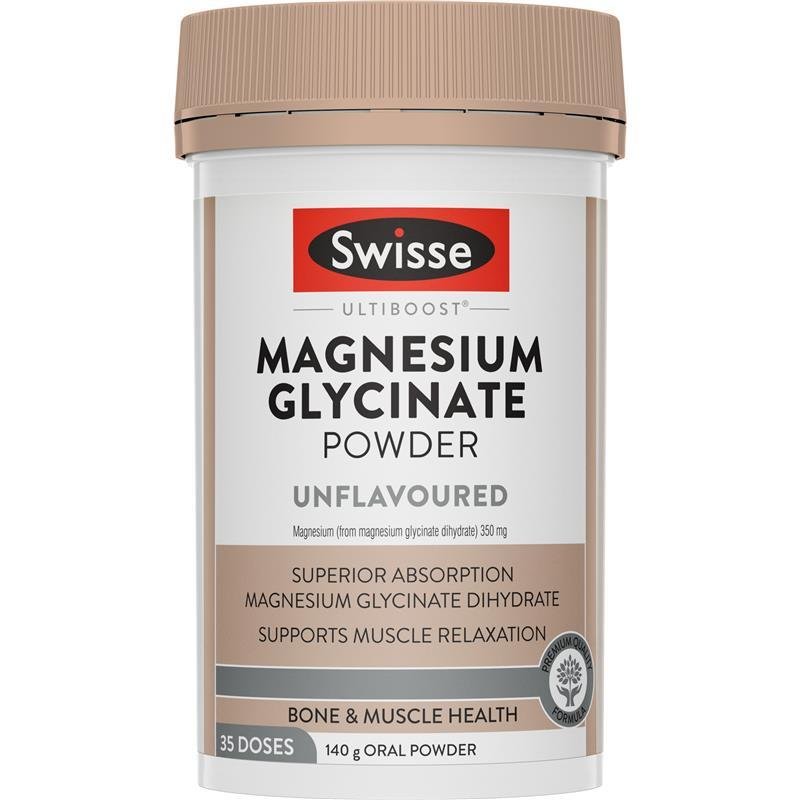 斯维诗 Swisse Ultiboost 甘氨酸镁 无味冲剂 140g