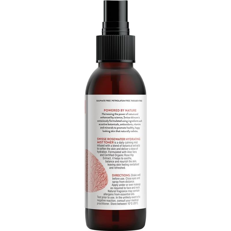 斯维诗 Swisse 玫瑰水保湿喷雾爽肤水 125ml