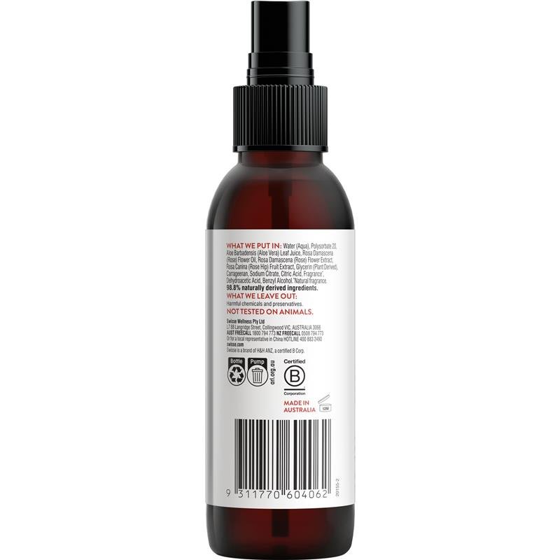 斯维诗 Swisse 玫瑰水保湿喷雾爽肤水 125ml