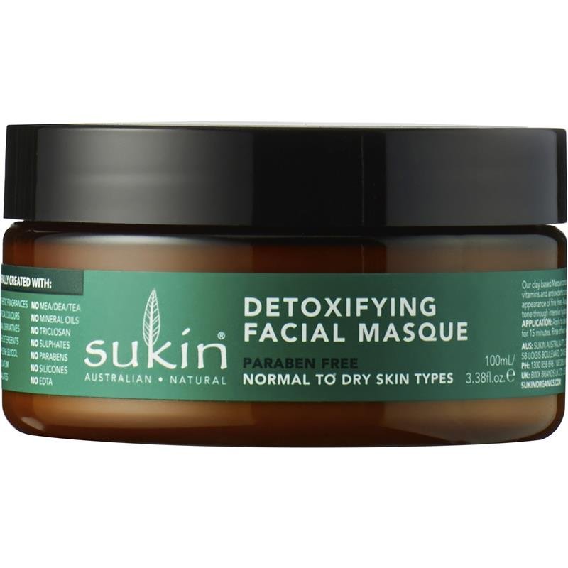 Sukin 超级绿蔬排浊清洁面膜 100ml