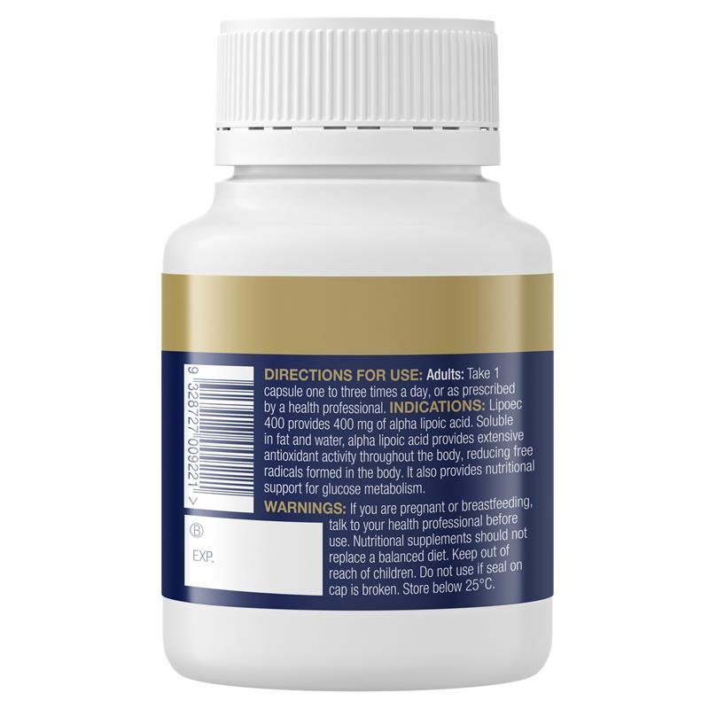 BioCeuticals 硫辛酸 Lipoec 400 60粒