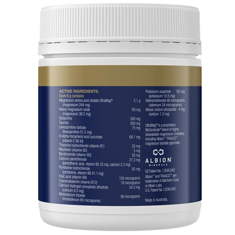 BioCeuticals Ultra Muscleze 镁粉 森林莓味 360g