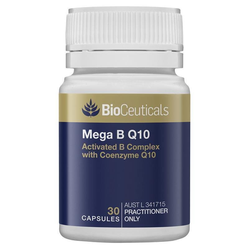 BioCeuticals Mega B Q10 复合B族+辅酶Q10 30粒