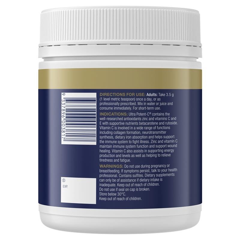 BioCeuticals Ultra Potent C 超级维生素C粉 500g