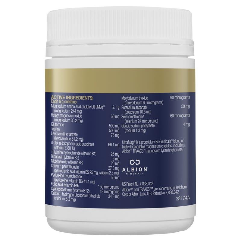 BioCeuticals 超级镁能量粉(森林莓果味)180g