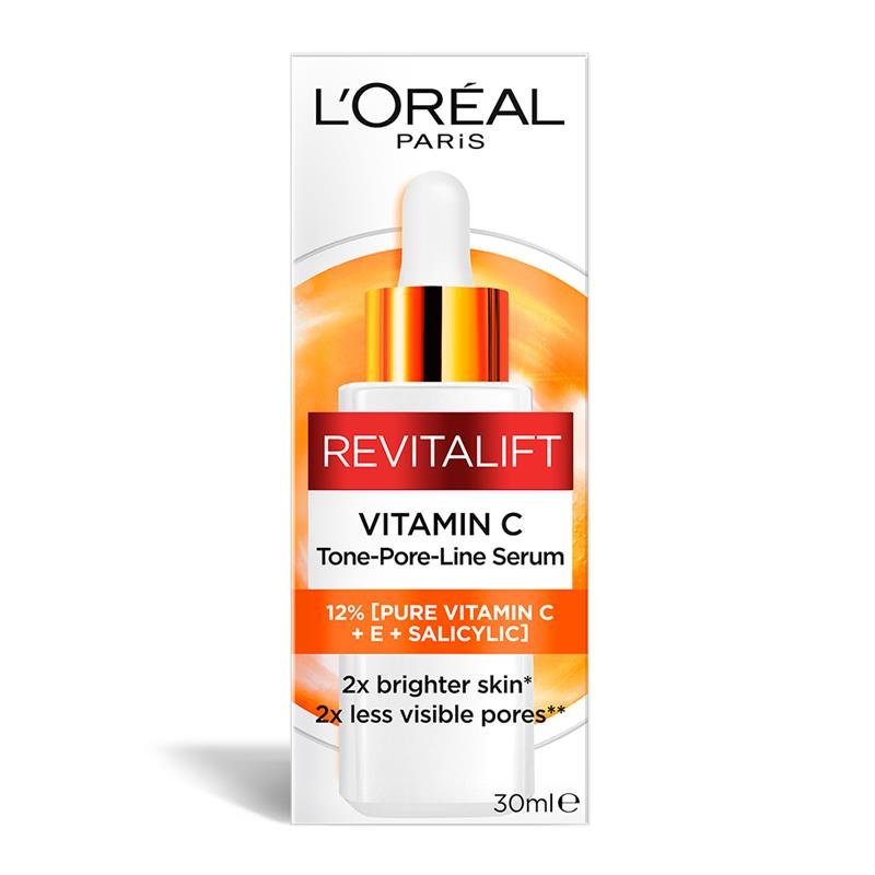 巴黎欧莱雅 L'Oreal Paris 复颜12%维C抗氧亮肤精华 30ml